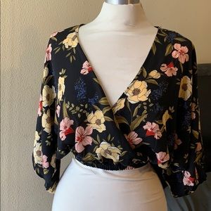 Floral blouse